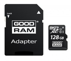Картка пам'ятi Goodram IRDM microSDXC 128GB UHS I U3 A2 + ad