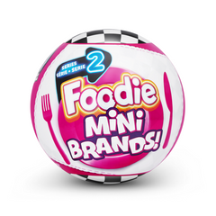 Игровой набор Zuru Mini Brands FOODIE Фигурки сюрприз в шаре 5 шт. в ассортименте