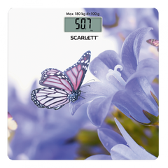 Ваги підлогові електронні ScarlettT SC - BS33E072 метелик