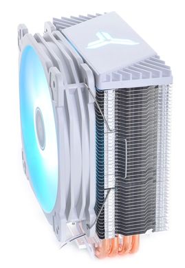 Вентилятор Qube Кулер проц. QB-OL1000 White (120mm/4pin/4теплтруб)