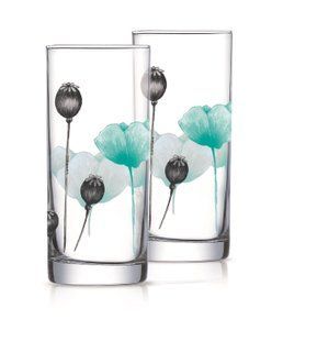 Набор стаканов Luminarc Angelique Turquoise 6х270 мл