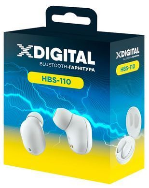 Гарнітура X-Digital HBS-110 White