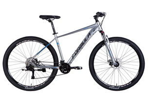 Велосипед AL 29" Formula ZEPHYR 3.0 DD CS рама-19" срiблястий 2025