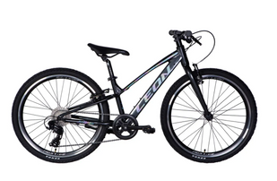 Велосипед AL 24" Leon JUNIOR Vbr CS рама-12" чорний 2025