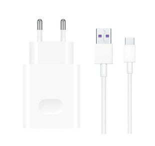 Сетевая зарядка Huawei CP84 SuperCharge (Max 40W) + Type-C (White)