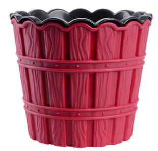 Горшок для растений VIOLET HOUSE 0982 BAMBOO SMART RED 1.2 л