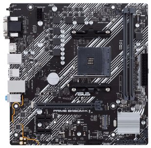 Материнська плата Asus Prime B450M-K II (sAM4, AMD B450) mATX