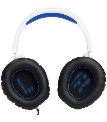 Навушники JBL Quantum 100P (JBLQ100PWHTBLU) White/Blue