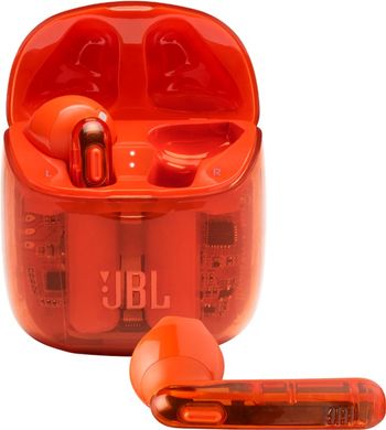 Навушники JBL TUNE T225TWS Ghost Orange (JBLT225TWSGHOSTORG)