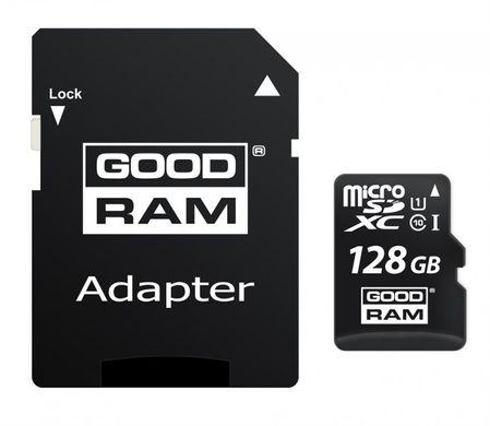 Картка пам'ятi Goodram IRDM microSDXC 128GB UHS I U3 A2 + ad