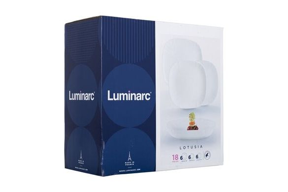 Сервиз Luminarc LOTUSIA /18 пр. (H3527)