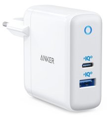 мережева зарядка ANKER PowerPort+ Atom III - 60W Power IQ 3.0 (Білий)