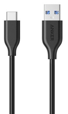 кабель Anker Powerline USB-C to USB-A 3.0 - 0.9м V3 (Black)