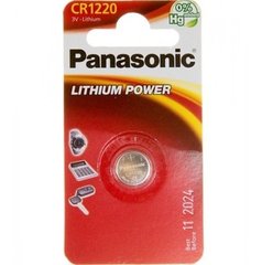 Panasonic CR 1220 BLI 1 LITHIUM