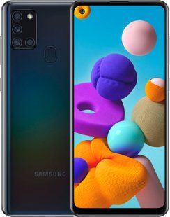 Смартфон Samsung Galaxy A21s 4/64GB Black (SM-A217FZKOSEK)