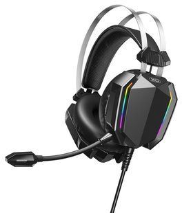 Гарнитура XO GE-07 Static RGB Long mic Gaming USB+Dual 3.5mm