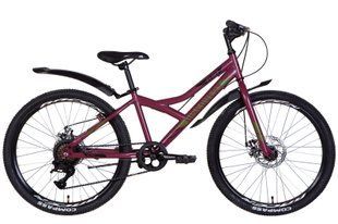 Велосипед 24" Discovery FLINT DD 2022 (темно-красный (м))
