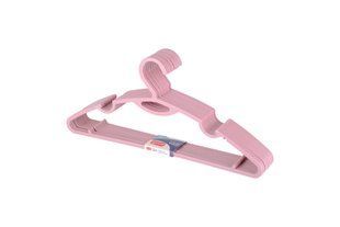 Набор вешалок для одежды Proff Plastik Pink, 12 шт.