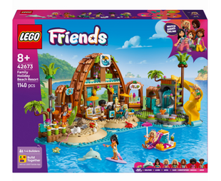 Конструктор LEGO Friends Пляжный курорт для семейного отдыха