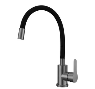 Кухонний змішувач Ventolux KFF04 PVD BK/BK