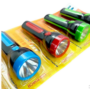 Фонарик светодиодный Stenson WEP10127-14 1led 13.4*4.1см (без батареек 1шт*АА)