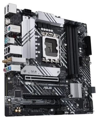 Материнская плата Asus Prime B660M-A WIFI D4 (s1700, Intel B660) mATX