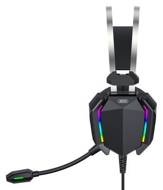 Гарнитура XO GE-07 Static RGB Long mic Gaming USB+Dual 3.5mm