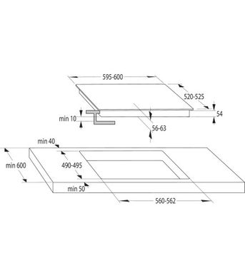 Встраиваемая индукционная поверхность Gorenje IT643SYB7