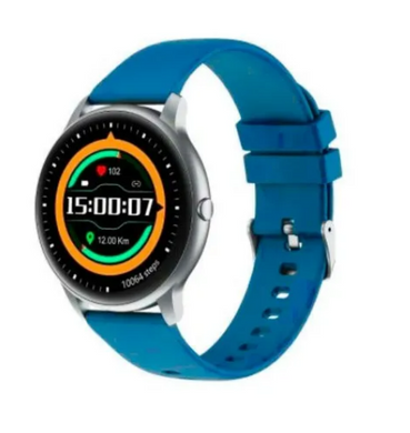 Ремінець силіконовий для смарт-годинника Xiaomi/Samsung/Huawei/IMILAB/Kieslect 22мм Blue K