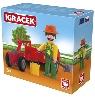 Іграшка IGRACEK Садівник з аксесуарами