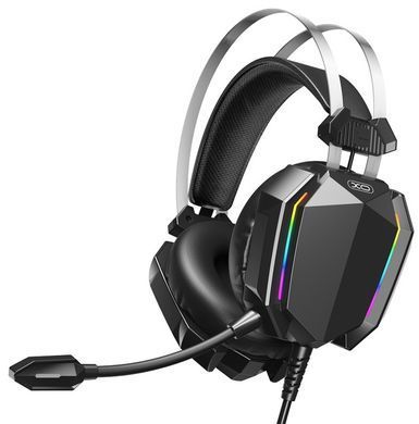 Гарнитура XO GE-07 Static RGB Long mic Gaming USB+Dual 3.5mm