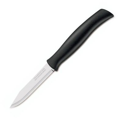 Набори ножів Tramontina ATHUS black ніж д/овощів 76мм - 12шт коробка (23080/003)