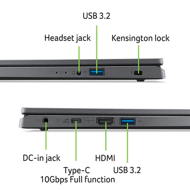Ноутбук Acer Extensa 15 EX215-23-R373 (NX.EH3EU.01G) Steel Gray