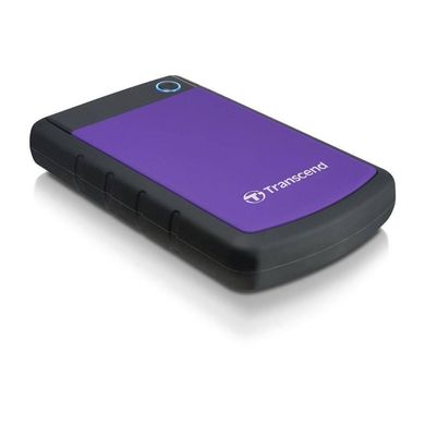 Зовнішній жорсткий диск Transcend 4TB TS4TSJ25H3P USB 3.0 Storejet 2.5" H3 Фіолетовий