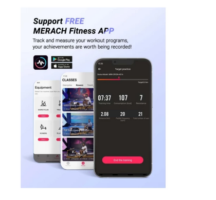 Гребной тренажер MERACH MR-R02B7-EU