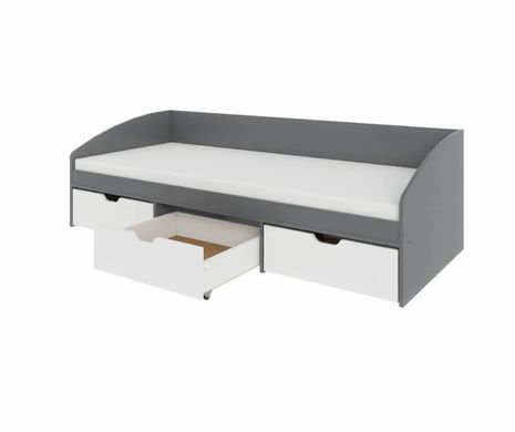 Кровать односпальная с ящиками Эверест Комфорт (DTM-073831) Нимфея Альба
