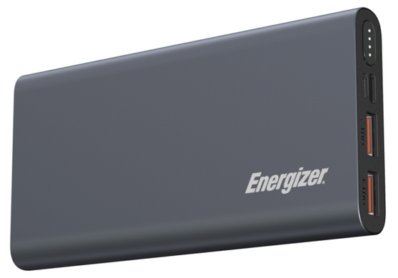 Портативное зарядное устройство Energizer UE10047PQ-10000 mAh Li-pol+TYPE-C PD Grey