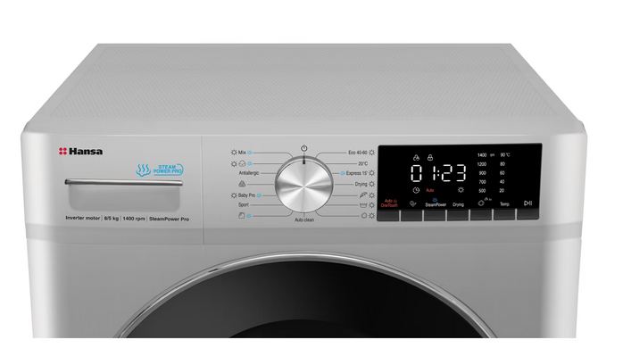 Стирально-сушильная машина Hansa WDHG814521LG