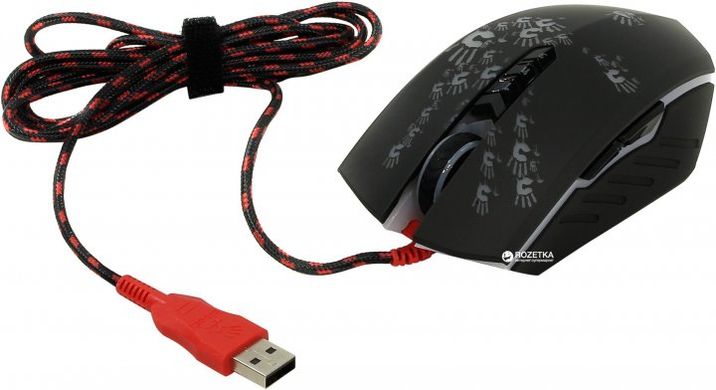 Мышь Bloody A60A USB Black