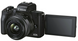 Цифровая камера Canon EOS M50 Mk2 + 15-45 IS STM + 55-200 IS STM Black (4728C041) фото 4