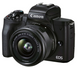 Цифровая камера Canon EOS M50 Mk2 + 15-45 IS STM + 55-200 IS STM Black (4728C041) фото 1