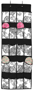 Органайзер Idea Home NP-132 Anthracite Flowers 44x135 см