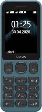Мобільний телефон Nokia 125 Dual SIM (синій) TA-1253