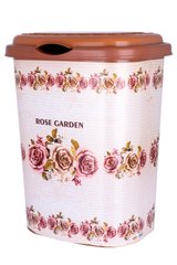 Кошик для білизни Violet House Decor Rose Garden Cream, 55 л