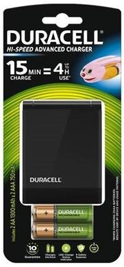 Зарядное устройство Duracell CEF27+ 2AA1300 + 2AAА750