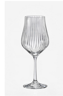 Набір келихів для вина Bohemia Tulipa Optic 350 мл 6 шт. (b40894)