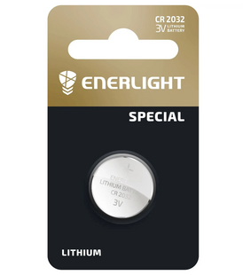 Батарейка ENERLIGHT LITHIUM CR 2032 BLI 1