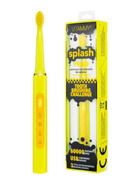 Електрична зубна щітка Vitammy Splash Yello (від 8 років)