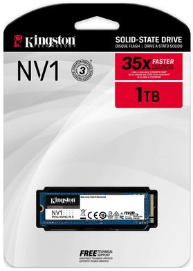 SSD внутрішні Kingston M.2 2TB NV1 NVMe PCIe 3.0 4x 2280 (SNVS/2000G)