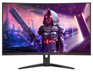 Монитор TFT Aoc 31.5&rdquo; CQ32G2SE/BK